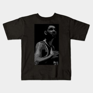 Tim Duncan San Antonio Sports Art Kids T-Shirt